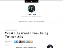 Tablet Screenshot of elishatan.com